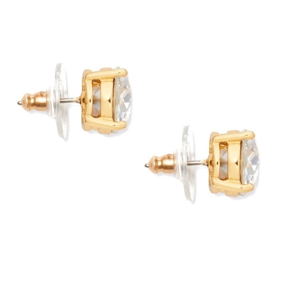 KATE SPADE • Crystal Clear Sparkling Gumdrop Stud Earrings - Picture 3 of 5
